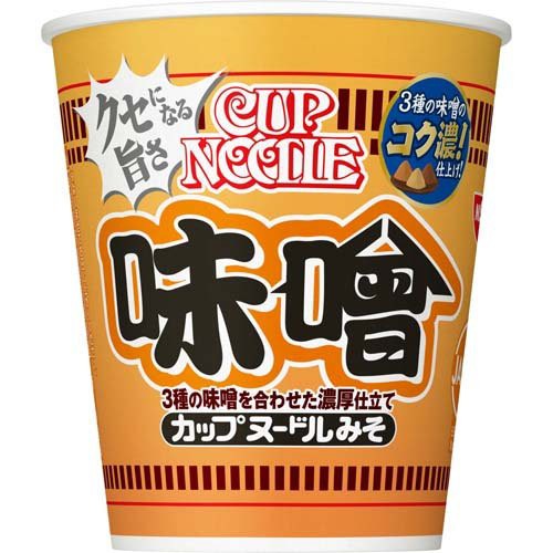他サイト： 日清 カップヌードル 味噌 ケース(82g*20食入)[カップ麺]の商品画像