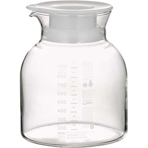 他サイト： イワキ(iwaki) 耐熱ガラス フルーツ&ビネガー 1L T7314V-W(1個)[キッチン用品 その他]の商品画像