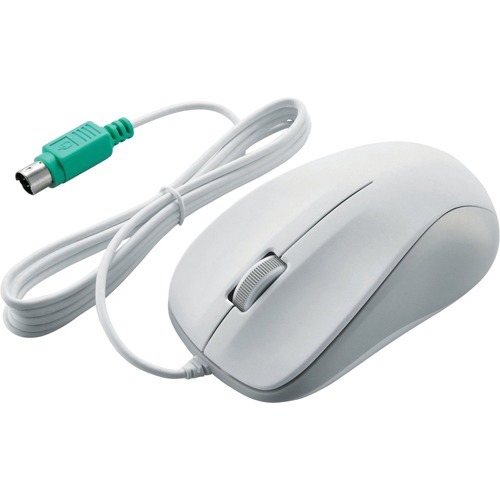 他サイト： エレコム マウス 有線 3ボタン 光学式 Mサイズ PS/2 EU RoHS指令準拠 M-K6P2RWH/RS(1個)[情報家電の商品画像