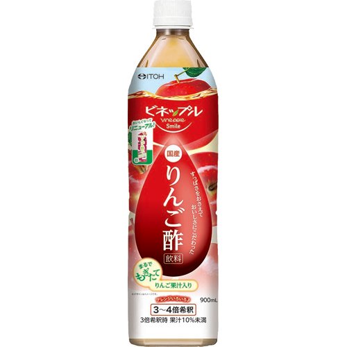 他サイト： ビネップルスマイル りんご酢飲料(900ml)[果実酢(健康酢)]の商品画像