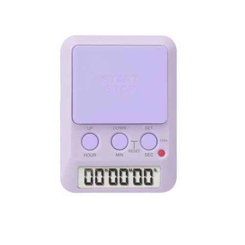 他サイト： ドリテック ラーニングタイマー パープル T-587 PP2(1個)[健康家電・美容家電 その他]の商品画像