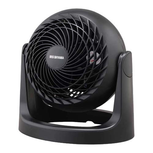 他サイト： サーキュレーター 8畳 固定 マカロン型 ブラック PCF-MKM15N-B(1台)[サーキュレーター]の商品画像