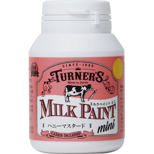他サイト： ターナー ミルクペイント ミニ ハニーマスタード(70ml)[塗料]の商品画像