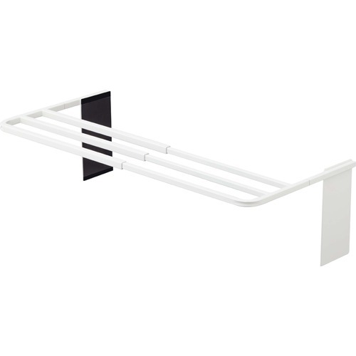 他サイト： マグネット 伸縮洗濯機バスタオルハンガー プレート ホワイト(1個)[洗濯用品 その他]の商品画像