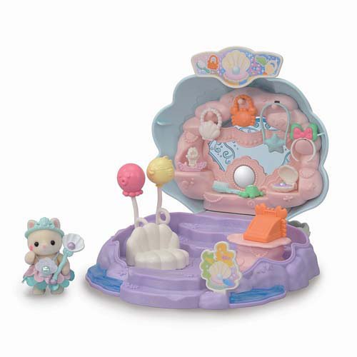 他サイト： シルバニアファミリー ゆめみるプリンセスのマーメイドショップ コ-78(1セット)[人形]の商品画像
