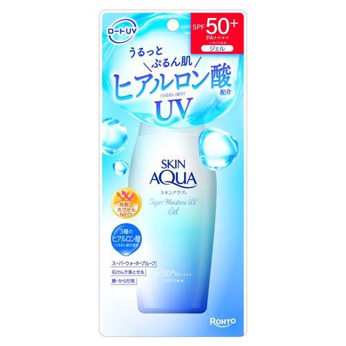 他サイト： スキンアクアスーパーモイスチャーUVジェル(110g)[UV 日焼け止め SPF50〜]の商品画像