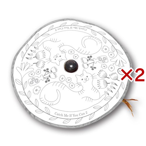 他サイト： キャッチ・ミー・イフ・ユー・キャン2猫のお庭(2セット)[猫のおもちゃ・しつけ]の商品画像