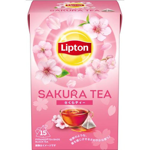 他サイト： リプトン さくら ティーバッグ(15袋入)[紅茶 その他]の商品画像