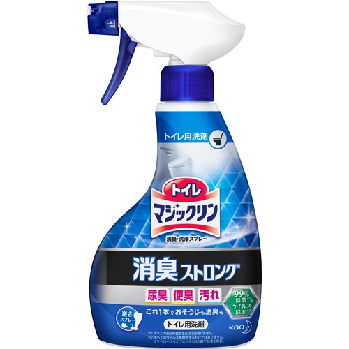 他サイト： トイレマジックリン 消臭ストロング トイレ用洗剤 フレッシュハーブの香り 本体(400ml)[トイレ用洗剤]の商品画像