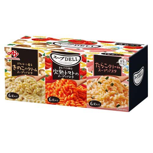 他サイト： スープDELI トマト/きのこ/たらこ(18袋入)[スープその他]の商品画像