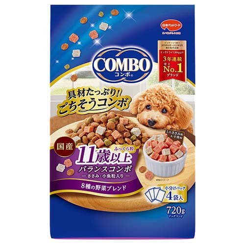 ドッグフード コンボ ドッグ 11歳以上 720g