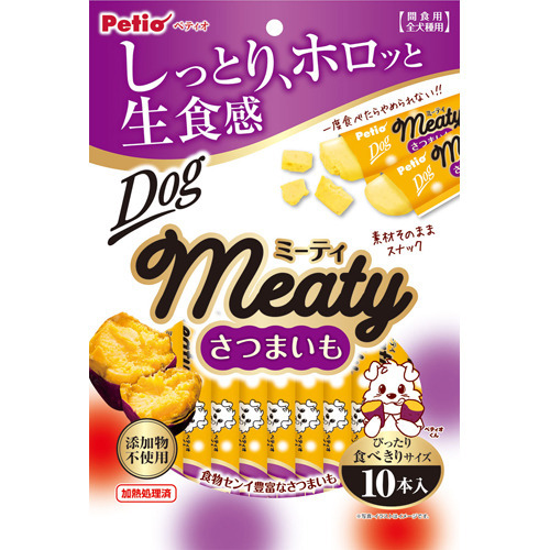 他サイト： ペティオ Meaty (ミーティ) さつまいも(10本入)[犬のおやつ・サプリメント]の商品画像