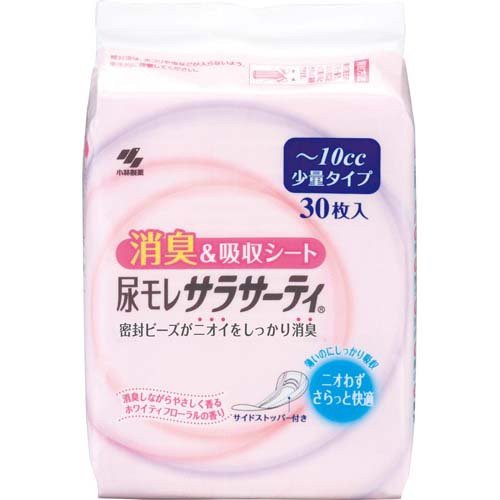 他サイト： 尿モレサラサーティ 消臭&吸収シート 少量タイプ(30枚入)[軽失禁用品]の商品画像