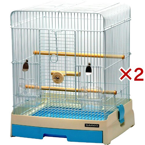 他サイト： イージーホーム バード 35-BL 手乗り(2セット)[鳥 かご・ケージ]の商品画像