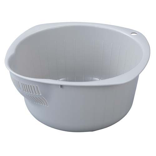 他サイト： 米研ぎ専用ボウル ザル 6合 抗菌 便利 日本製(1個)[ボール]の商品画像