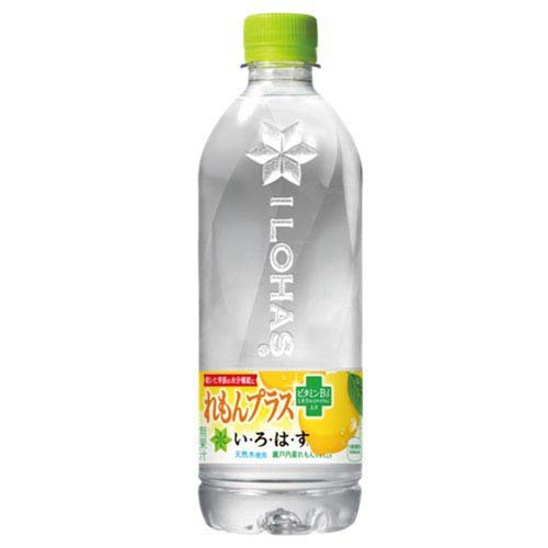 他サイト： い・ろ・は・す れもんプラス 540mlPET(540ml×24本)[フレーバーウォーター]の商品画像