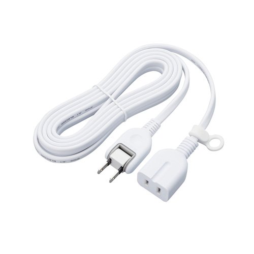 エレコム シャッター付き電源延長コードホワイト ELECOM T-X01-2130WH