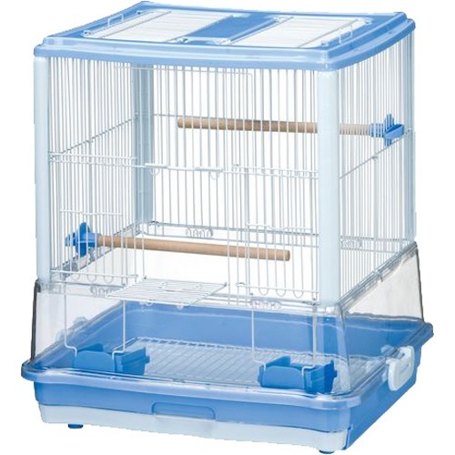 他サイト： ミニマルランド バードパレスクリーン ブルー(1個)[鳥 かご・ケージ]の商品画像