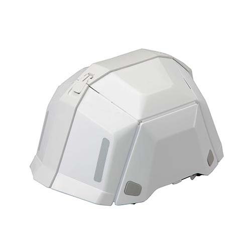 他サイト： TOYO(トーヨー) 防災用折りたたみヘルメット ブルーム2 NO.101 ホワイト(1コ入)[防災頭巾・ヘルメット]の商品画像