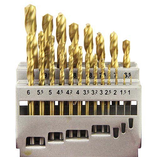 他サイト： 藤原産業 E-Value チタンドリルセット ETD-21S-T(1セット)[工具]の商品画像