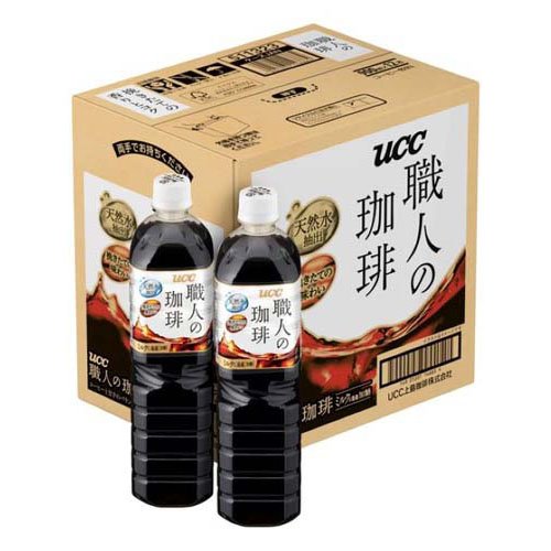 他サイト： UCC 職人の珈琲 ミルクに最適 ペット(900ml*12本入)[ボトルコーヒー(加糖)]の商品画像