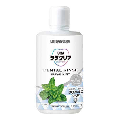 他サイト： UHAシタクリア 液体はみがき クリアミント(500ml)[マウスウォッシュ・マウススプレー その他]の商品画像