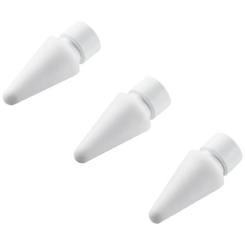 他サイト： エレコム Apple Pencil 用 交換ペン先 第1世代 第2世代 対応 ホワイト P-TIPAPY01WH(3個入)[そのの商品画像