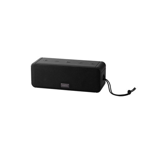 他サイト： エレコム ワイヤレススピーカー Bluetooth 防水 IP67 ブラック LBT-SPP02BK(1台)[スピーカー]の商品画像