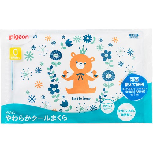 他サイト： ピジョン やわらかクールまくら Pigeon Friends(1個)[枕]の商品画像