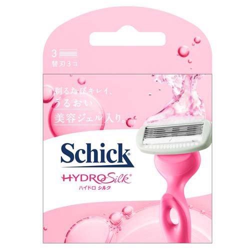 他サイト： シック ハイドロシルク 替刃(3個入)[替え刃 3枚刃以上]の商品画像