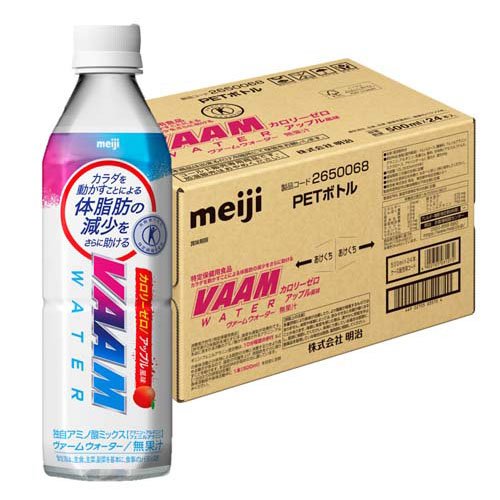 他サイト： ヴァームウォーター アップル風味(500ml*24本入)[スポーツドリンク その他]の商品画像