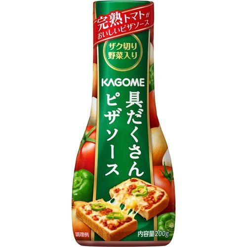 他サイト： カゴメ 具だくさんピザソース(200g)[ソース]の商品画像