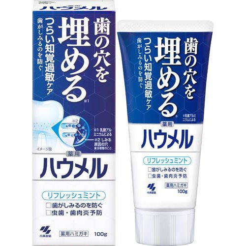 他サイト： ハウメル(100g)[歯周病・知覚過敏用歯磨き粉]の商品画像