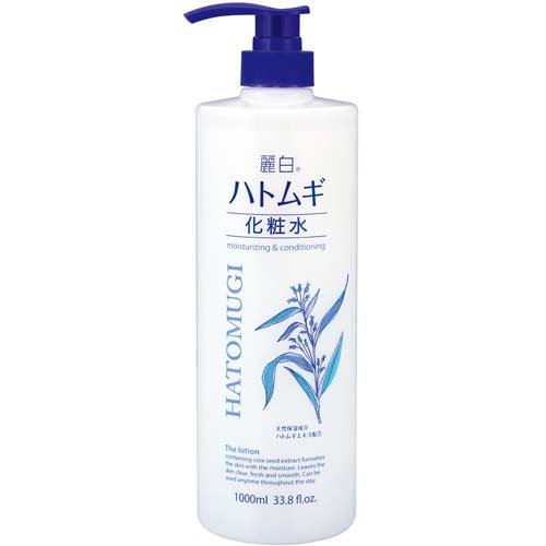 他サイト： 麗白 ハトムギ化粧水 本体 大容量サイズ(1L)[化粧水 さっぱり]の商品画像