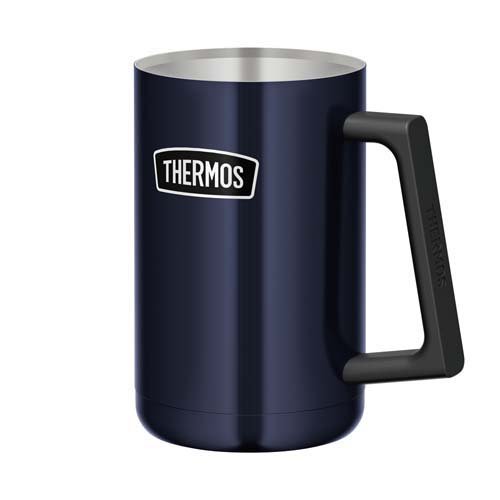 他サイト： 【企画品】サーモス 真空断熱ジョッキ 0.6L ROD-008 MDB ミッドナイトブルー(1個)[食器・カトラリー その他]の商品画像