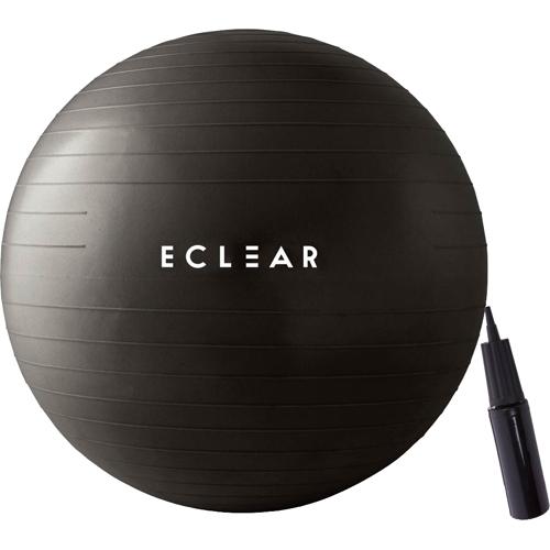 他サイト： エレコム バランスボール 55cm アンチバースト 筋トレ 体幹 ポンプ付き HCF-BB55BK(1個)[エクササイズボール]の商品画像