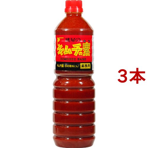 他サイト： 桃屋のキムチの素 業務用(1.2kg*3本セット)[調味料 その他]の商品画像