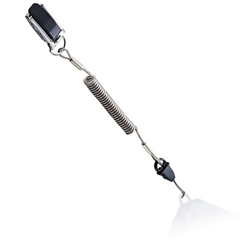 他サイト： エレコム スマートフォン用ストラップ クリップ(高耐久) 50cm ブラック P-STCS50BK(1個)[ストラップ]の商品画像