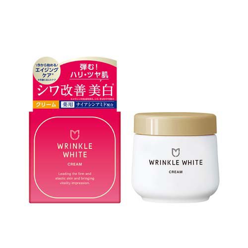 他サイト： 薬用リンクルホワイトクリーム 日本製(50g)[化粧水 その他]の商品画像