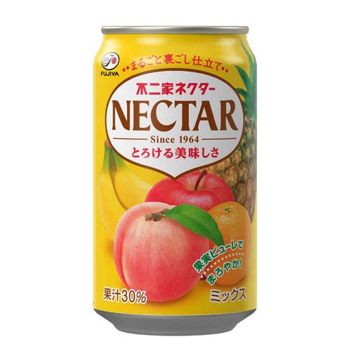 他サイト： 不二家 ネクター ミックス 缶(350g*24本入)[フルーツジュース]の商品画像