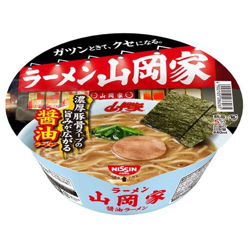 他サイト： ラーメン山岡家 醤油ラーメン ケース(117g×12食入)[カップ麺]の商品画像