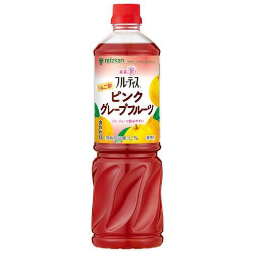 他サイト： ミツカン フルーティス りんご酢ピンクグレープフルーツ 6倍濃縮タイプ 業務用(1000ml)[食酢]の商品画像