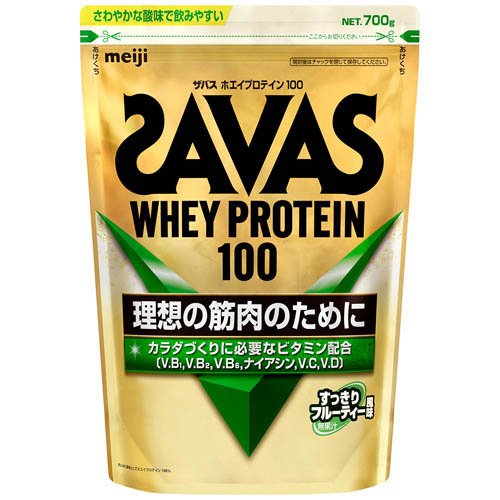 他サイト： ザバス ホエイプロテイン100 すっきりフルーティー風味(700g)[プロテイン その他]の商品画像