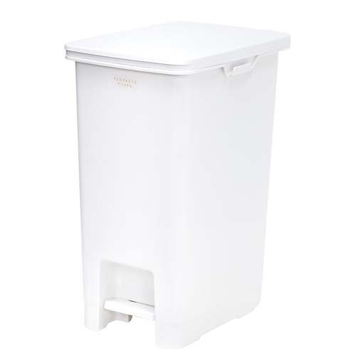 他サイト： 天馬 PROPRETE×e-LABO ペダル式ゴミ箱 フタ キャスター付き 30L ホワイト ELP-PP30(1個)[ゴミ箱]の商品画像
