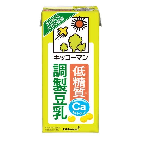 他サイト： キッコーマン 低糖質 調製豆乳L(1L*6本入)[豆乳]の商品画像