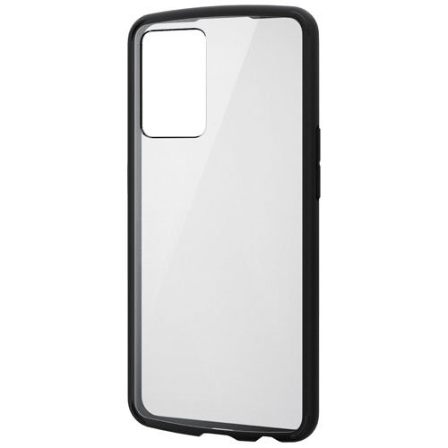 他サイト： エレコム OPPO Reno7 A OPG04 ケース カバー ハイブリッド 耐衝撃 ブラック(1個)[ケース・ジャケット]の商品画像