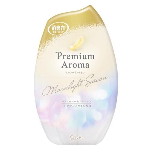 他サイト： お部屋の消臭力 プレミアムアロマ ムーンライトシャボン(400ml)[消臭・除菌スプレー]の商品画像