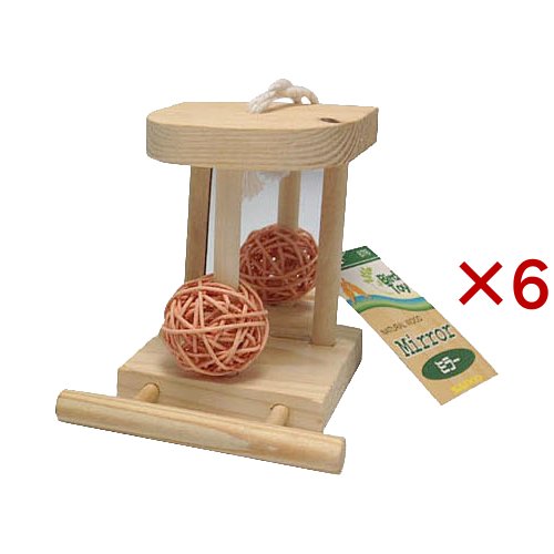 他サイト： バード・トイ ミラー(6セット)[鳥 用品]の商品画像