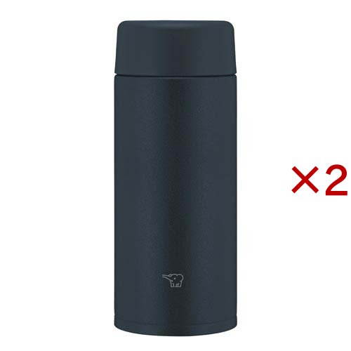 他サイト： 象印 ステンレスマグ TUFF 360ml ブラック SU-AA36-BA(2セット)[水筒]の商品画像