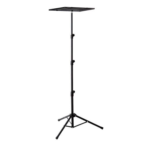 他サイト： エレコム プロジェクター スタンド 台 耐荷重6kg 三脚 65〜160cm 高さ調整可 ブラック(1個)[収納]の商品画像